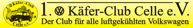 Mitglied im 1. Käfer-Club Celle e.V. Mitglied im 1. Käfer-Club Celle e.V.