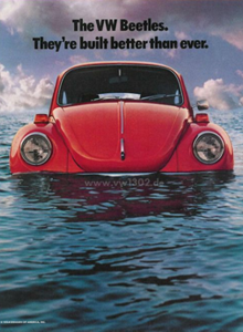 Prospekt 1974 Super Beetle (VW1303 USA)