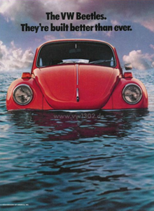 Prospekt 1974 Super Beetle (VW1303 USA) Prospekt 1974 Super Beetle (VW1303 USA)