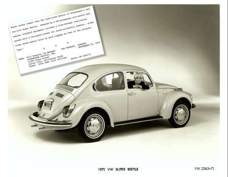 1971 Super Beetle 1971 Super Beetle