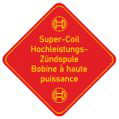 Aufkleber-Zündspule Aufkleber-Zündspule