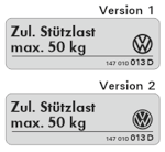 Zulässige Stützlast Zulässige Stützlast